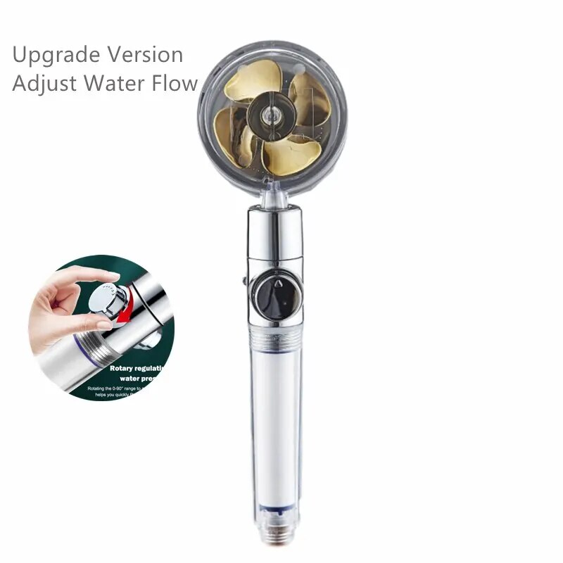 Water Saving Rotating Turbo For Shower Home-appliance