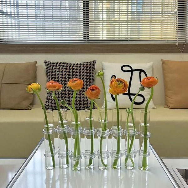 Test Tube Vases, High Appearance Glass Ornaments