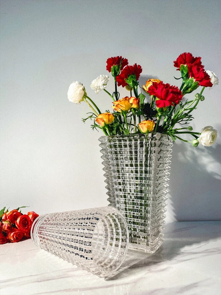 Entry Lux Style Vase Decoration Living Room Flower Arrangement Ins