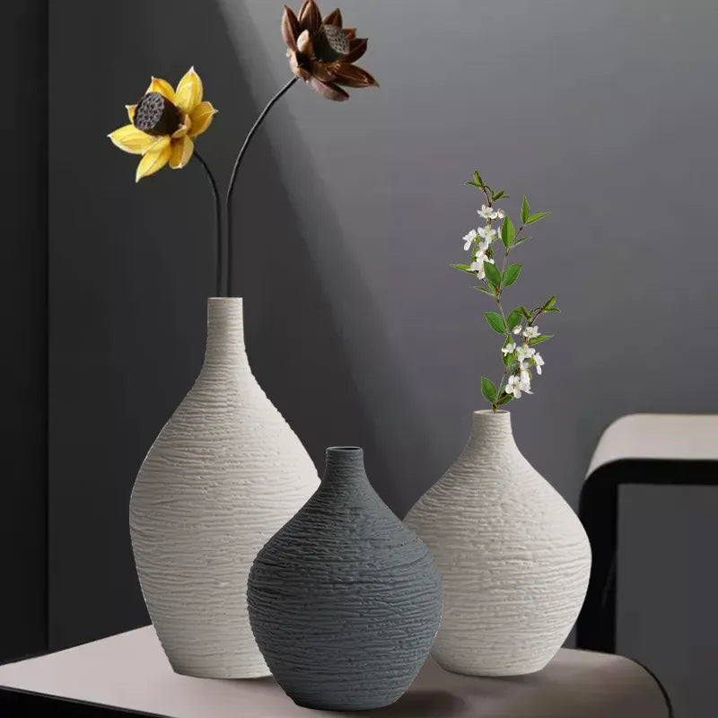 Simple Ceramic Vase Decoration for Home
