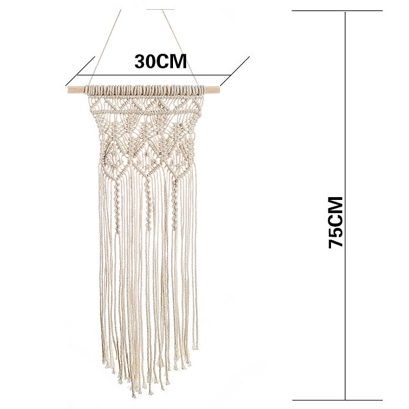 Macrame Wall Tapestry Hanging Decor