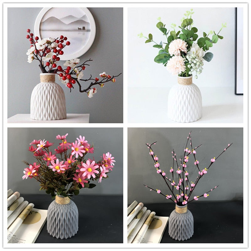 Home Decor Anti-ceramic Flower Vases